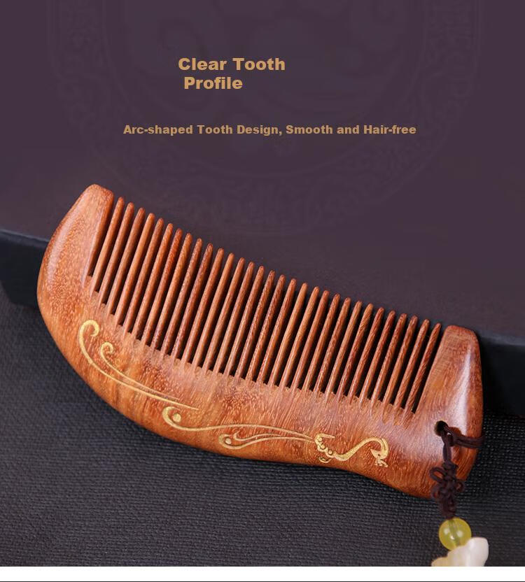 TaTanice Lice Comb Set: Thick Plastic Fine-Tooth Comb for Children to Remove Lice Eggs And Dandruff (2 Pieces) 3