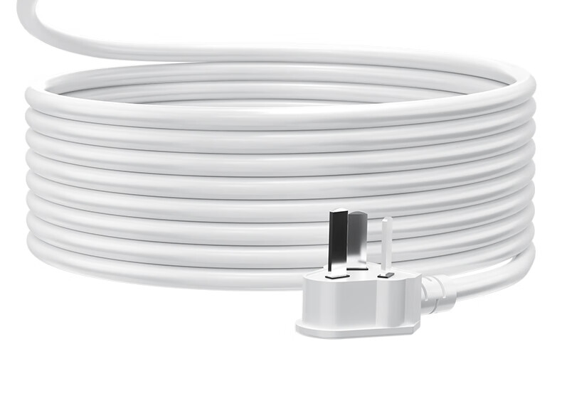 Intman New National Standard 0.8m Power Strip Extension Cord 10A Three-Hole Three-Core Plug Socket Household Soft Wire Extension Cord for Rice Cooker 17