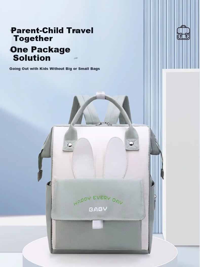 FENYE Diaper Bag Backpack, Large Capacity, Lightweight, for Mothers And Babies, Travel-Friendly, Stain-Resistant, Water-Repellent, Crossbody Bag 1