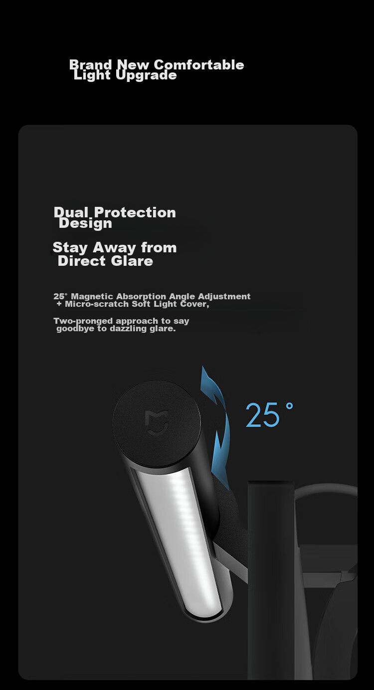 Mijia Smart Monitor Screen Hanging Lamp 1S, Computer Gaming Desk Reading Lamp, Xiaomi Lighting Gift 6