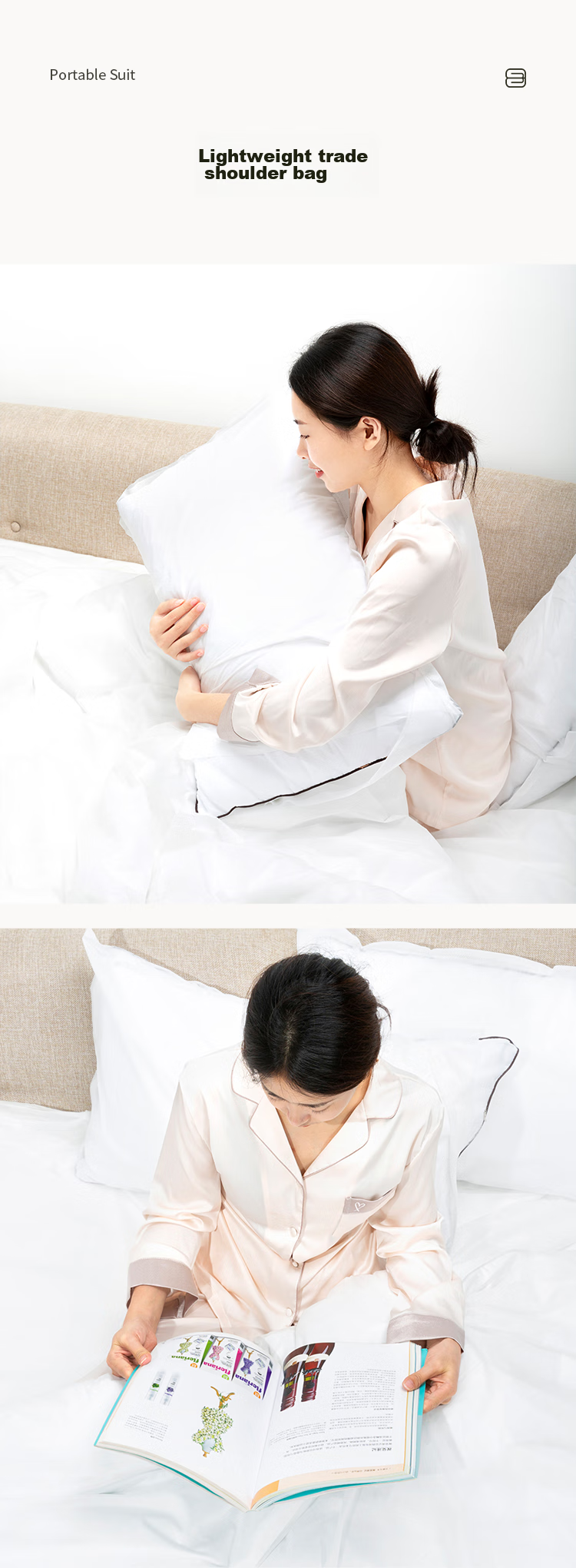Briars (SMS Grade) Disposable Three-Piece Set for Train Sleeper, Hotel Single Bed, Thickened Bedding 13