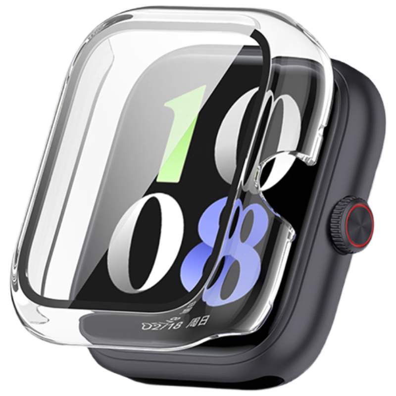 CHENSONG Compatible with Vivo Watch GT Protective Case And Screen Protector Combo, PC Tempered Glass Film-Specific Protective Cover