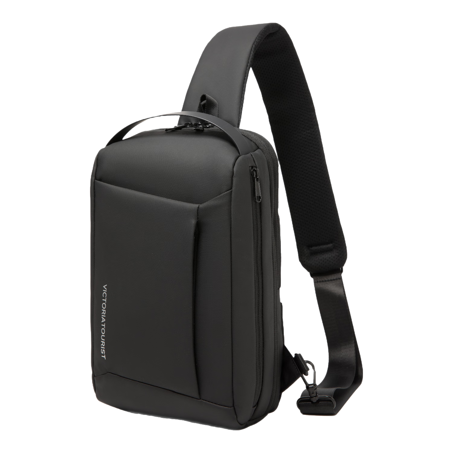 VICTORIATOURIST Chest Bag, Men's Crossbody Bag, Sports Cycling Small Backpack, 11-Inch Flat Large Capacity Messenger Bag, Phone Bag, Shoulder Bag