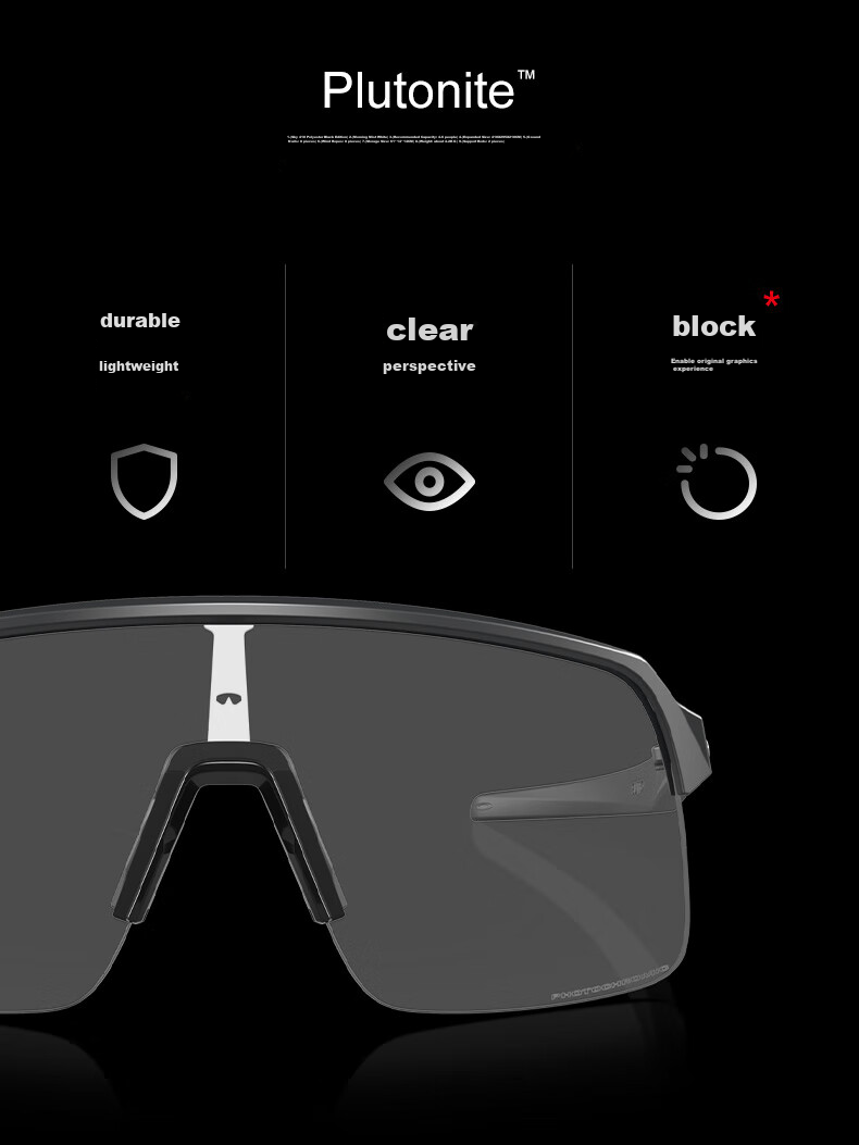 OAKLEY Sports Sunglasses for Running, Windproof Glasses, Cycling Glasses SUTRO LITE 0OO9463A 3