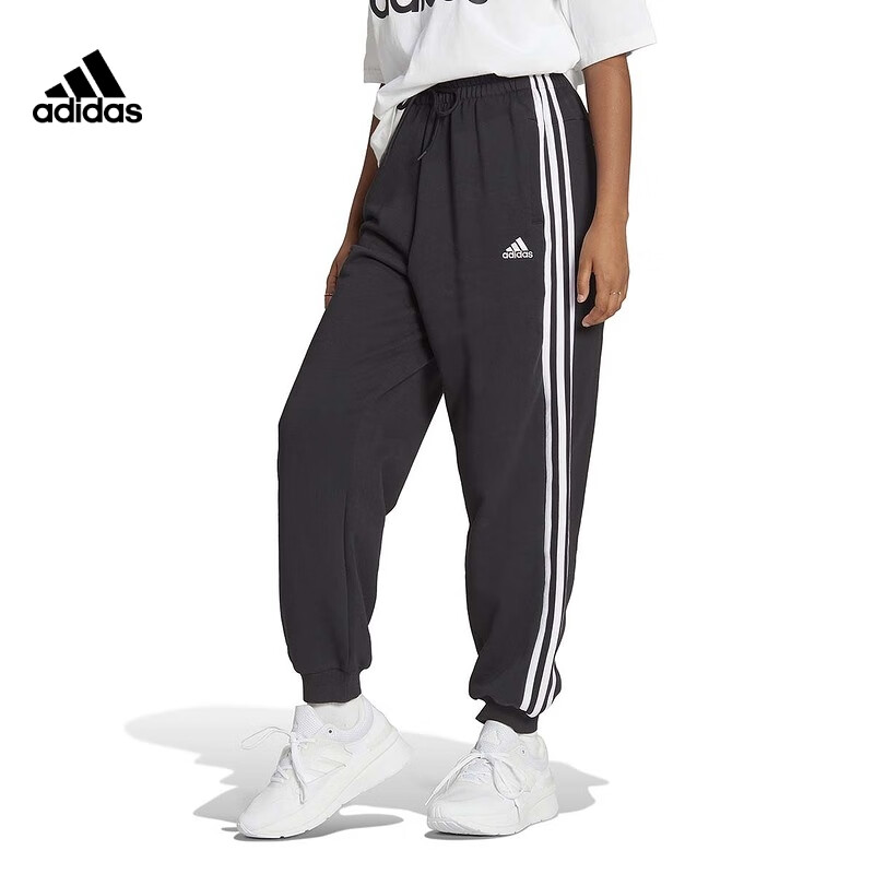 Adidas Women's Sportswear Series W 3S FT LS PT Casual Pants HA4375 Black A/S 3