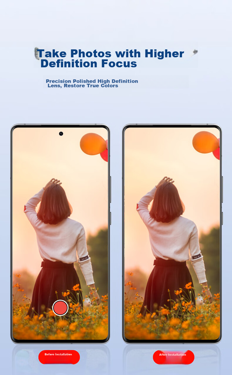 KOOLIFE [Two Sets] Compatible with Huawei Pura70Ultra Lens Protector, P70ultra Camera Protective Film, AR Anti-Glare Rear Lens Cover, Phone Camera Lens Protector, Non-Destructive 6