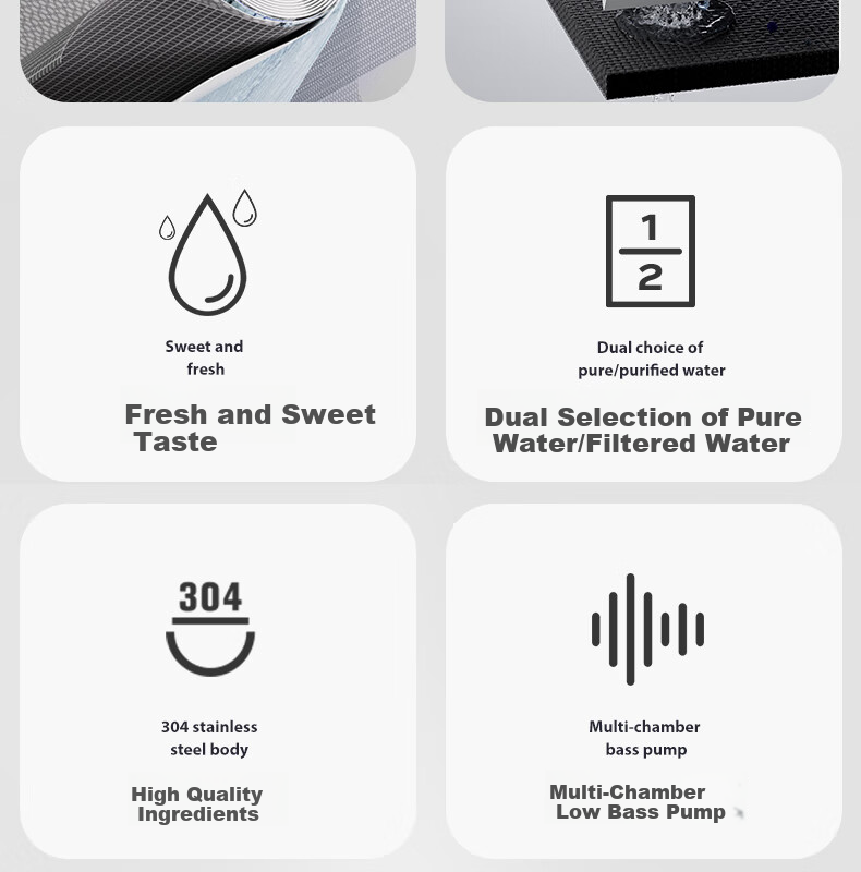 DEKEXI German Water Purifier, RO Reverse Osmosis Drinking Machine, Stainless Steel Filter, Under-Sink Household Direct Drinking Pure Water System 5