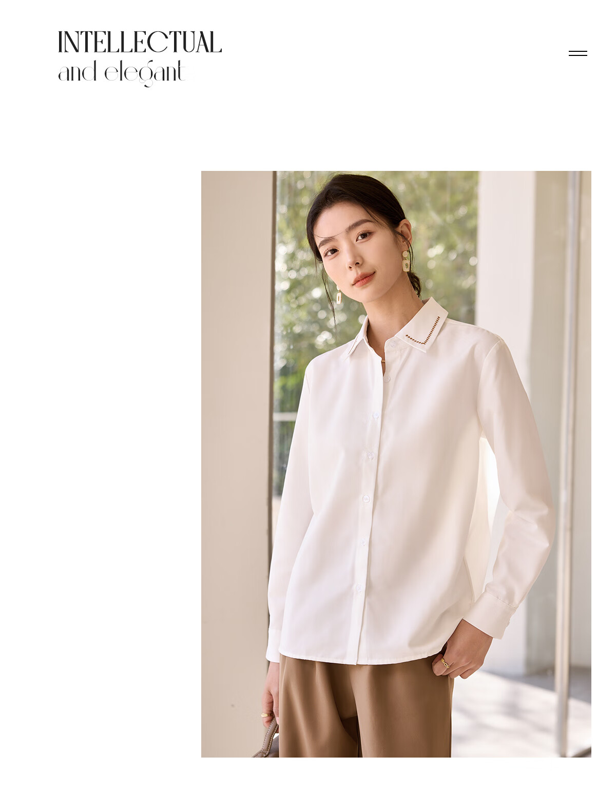 Chushen Women's Spring and Autumn Long Sleeve Shirt Embroidered Lace Design Versatile Commuter Blouse S143C2025 5