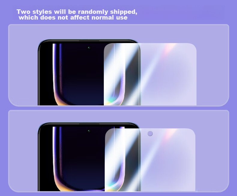 LLUNC [2-Pack] Tempered Glass Screen Protector for Redmi K60/60Pro/K60E, Full Coverage HD Ultra-Thin Glass Anti-Drop Anti-Fingerprint Protective Phone Film 1