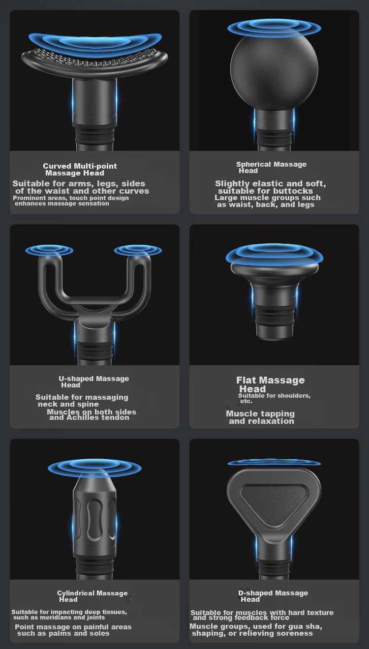 JD Original [Mid-Autumn Festival Gift] Professional Sports Massage Gun J7Pro Full-Body Deep Muscle Relaxation Massager Waist And Leg Massage Device Special Birthday Gift for Parents And Friends 12