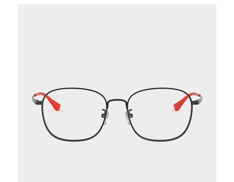 RayBan Metal Square Prescription Glasses Frame, Retro Lightweight Cosmetic Optical Frames, 0RX6418D Gift 3