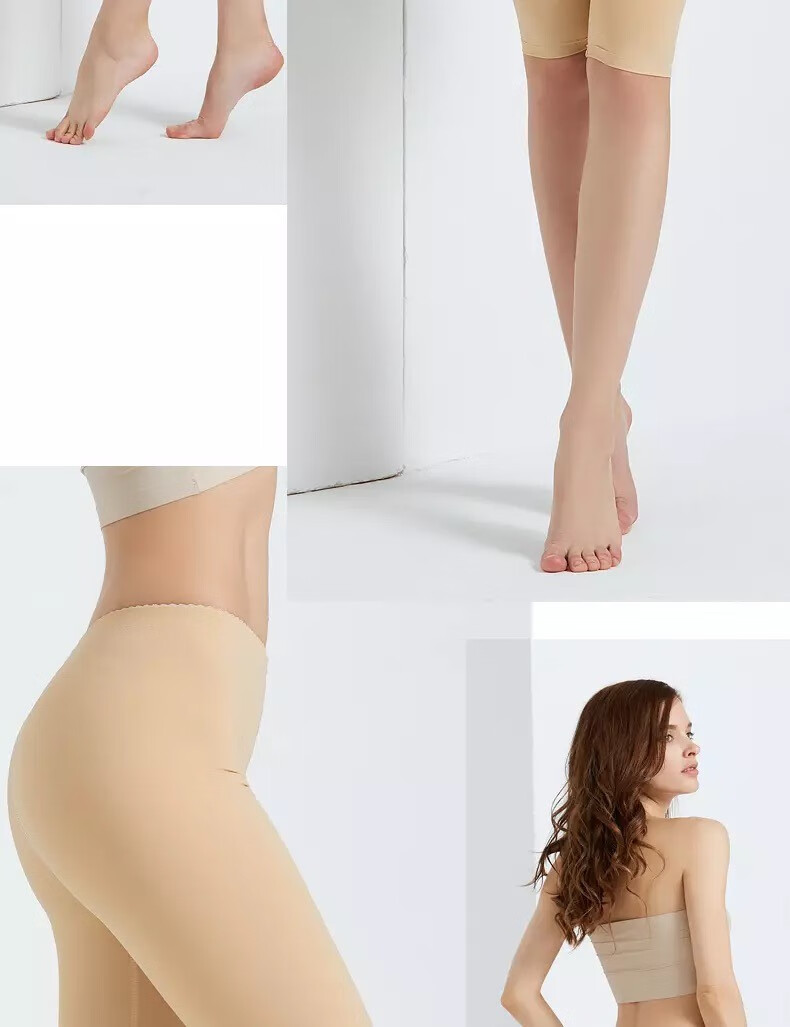 Darenyouxi 26 New Shapewear Leggings, Slimming Body Shaper Pants, Post-Liposuction Shaping Tights, Black Knee-Length Shorts, Size M 9
