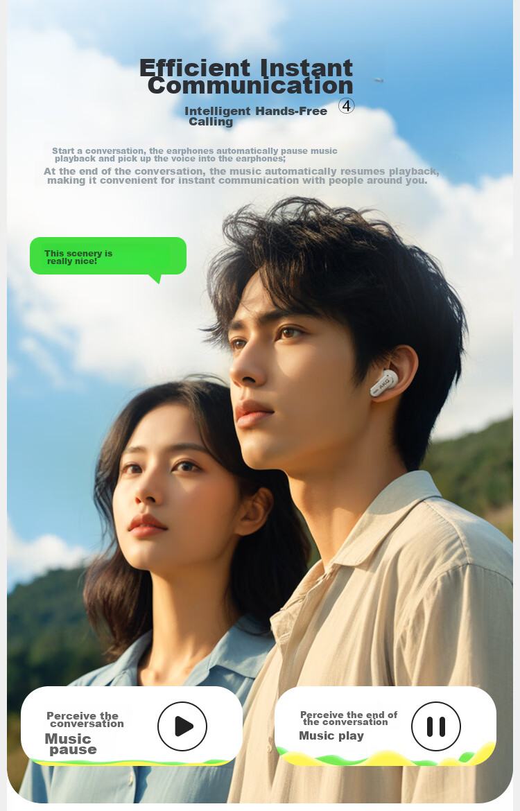 AKG N5 Wireless Bluetooth In-Ear Headphones, 2.4G Tri-Mode, Active Noise Cancellation, Gaming And Music Earphones, Compatible with Latest Apple And Huawei Models for Ultra-Long Battery Life, White 20