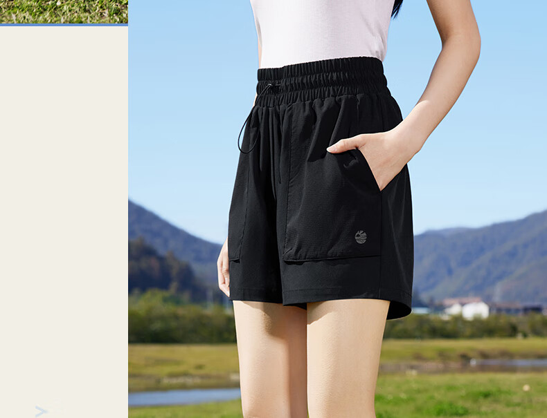 361° Women's Sports Shorts, Spring And Summer Five-Point Pants, Sun Protection, Outdoor Loose Casual Cargo Shorts, 662424703-2 13