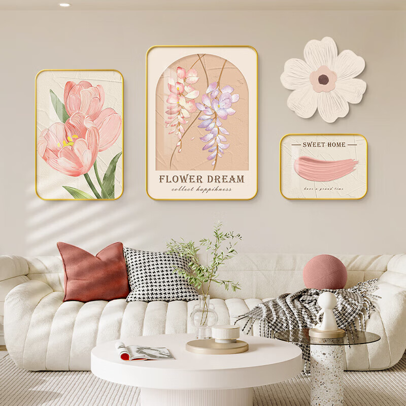 Haojiubujian, Ancient-Style Cloud Living Room Wall Clock, High-End Artistic Multi-Layer Three-Dimensional Clock, 2026 New Model Timepiece