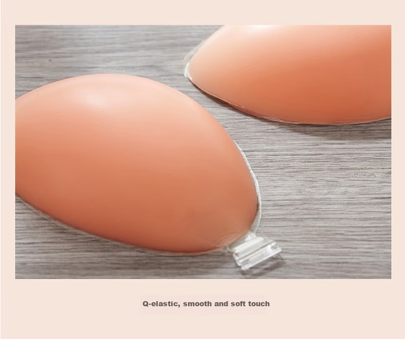 LangSha Silicone Breast Pads for Women, Invisible Bra, Push-Up And Lift, Wedding Dress Nipple Covers, Non-Slip Bikini C Cups 17
