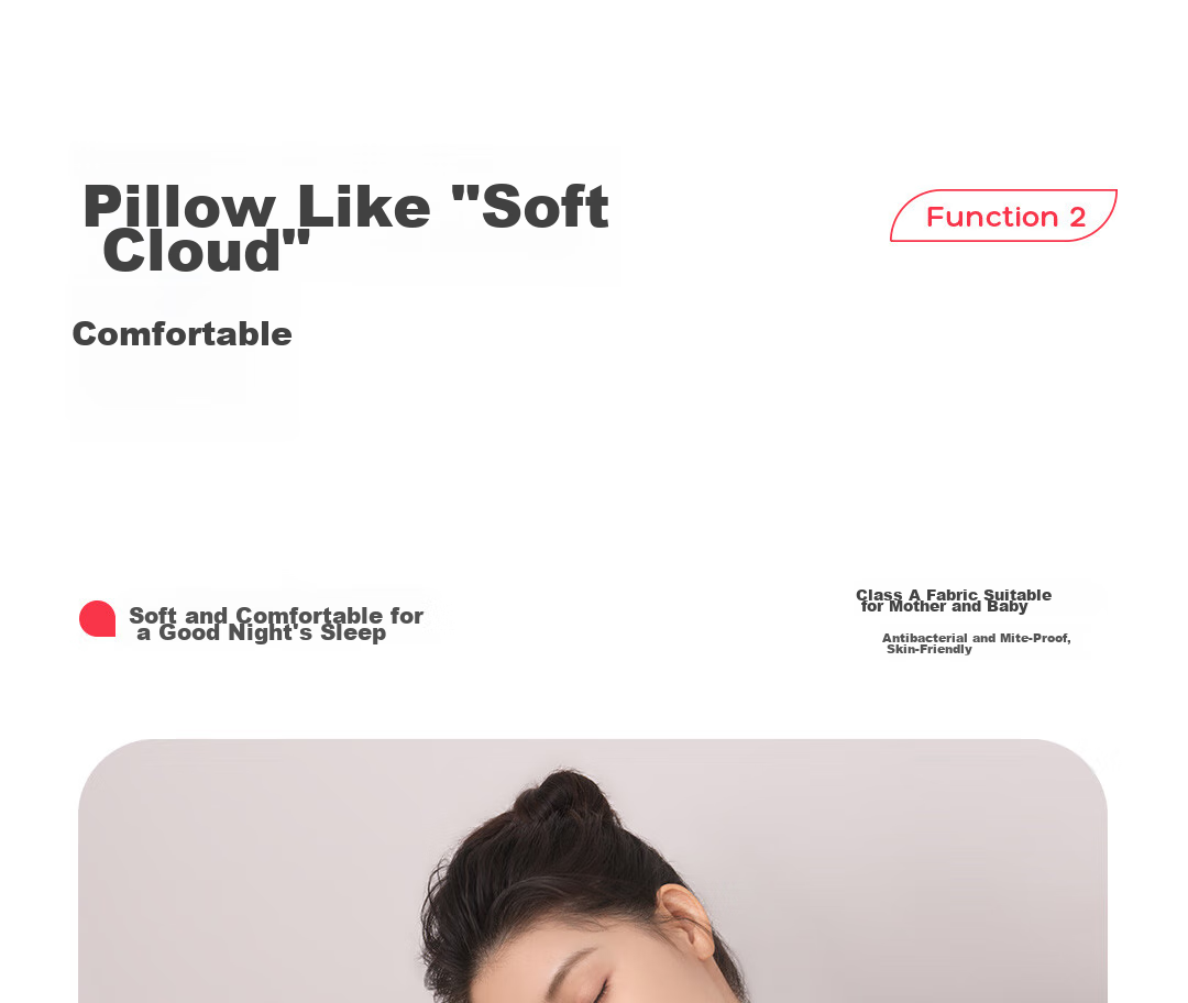 Yuanqicaihong Latex Pillow, 94% Natural Latex, Imported from Thailand, Adult Cervical Spine Support Pillow, Classic Wave Pillow 8