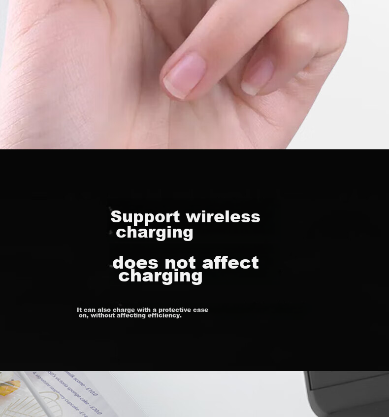 ESCASE AirPods Pro 2nd Generation Protective Case, AirPods Pro 2 Protective Case, Apple Wireless Bluetooth Earphones Shockproof Dustproof Silicone Transparent, Bare Phone Aesthetic Pendant Small Airplane 11