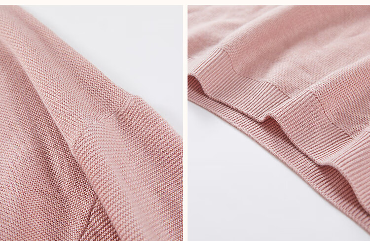 Dme [Containing Wool] Spring And Autumn French-Style V-Neck Sweater with Lantern Sleeves, Slimming And Versatile Knitted Top for Wome 12