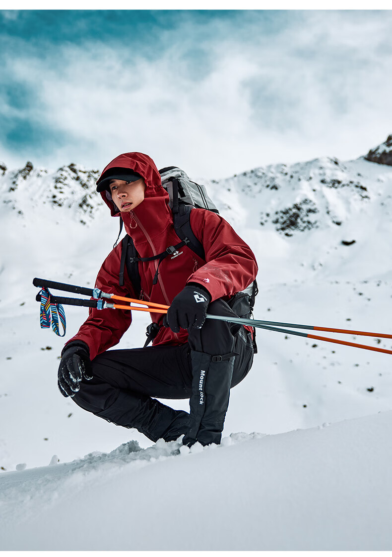 Pioneer Camp, Jinyi Wei Baihu Windbreaker, Men's Outdoor Spring And Autumn Jacket, Windproof, Waterproof, Breathable, Hard Shell, High-Altitude Mountaineering Coat 4
