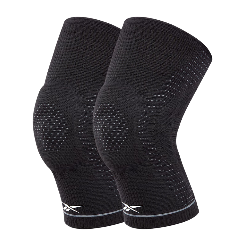 Reebok Sports Knee Brace for Men, Professional Patellar Strap for Running, Basketball, Knee Support for Meniscus, Badminton, Hiking, Deep Squats