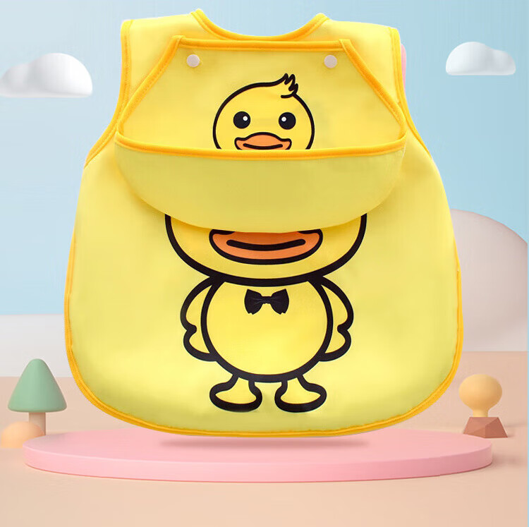 9I9 Baby Eating Smock, Waterproof Sleeveless Summer Children's Bib, Detachable Waterproof Apron, A070 Pink Doll 14