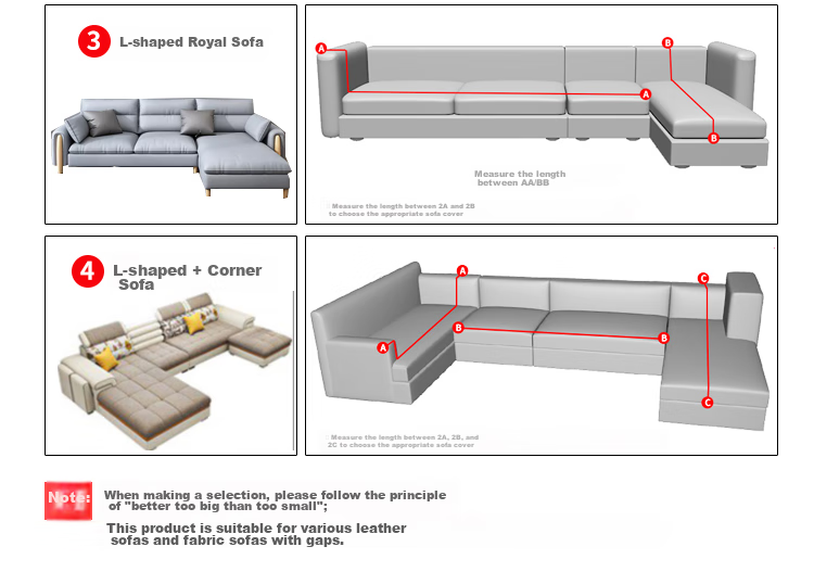 Quatrefoil Sofa Cover Elastic Full Coverage Sofa Slipcover Throw, Deep Space Gray, Suitable for Three-Seater 190-230cm 4