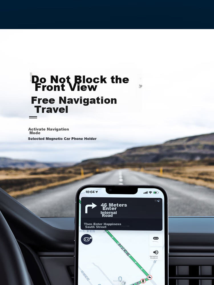 Best Coac Magnetic Car Phone Holder, Magsafe Compatible, for Apple IPhone 15, Wireless Mounting 8