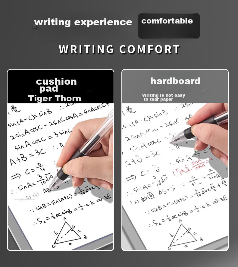 DiLe A3 Writing Pad, Transparent Exam Pad, Soft Pad, Desk Mat, Writing Pad, Elementary School Student Writing Mat, Paper Board, A3-0316PVC 4