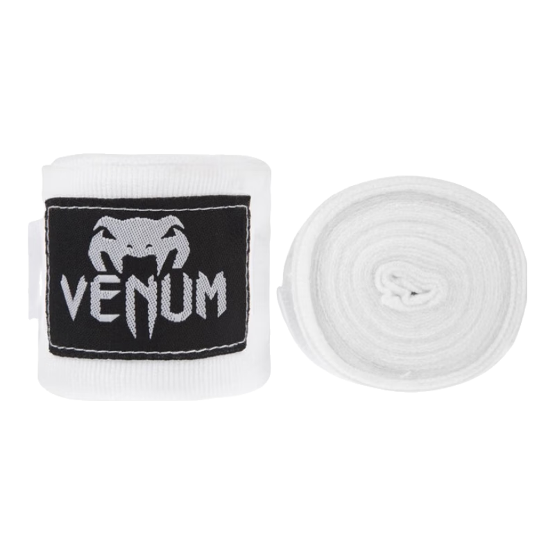 VENUM Venom VENUM Boxing Hand Wraps Muay Thai Sanda Bandage Boxing Wraps Gloves Wrap Bandage White 4 Meters