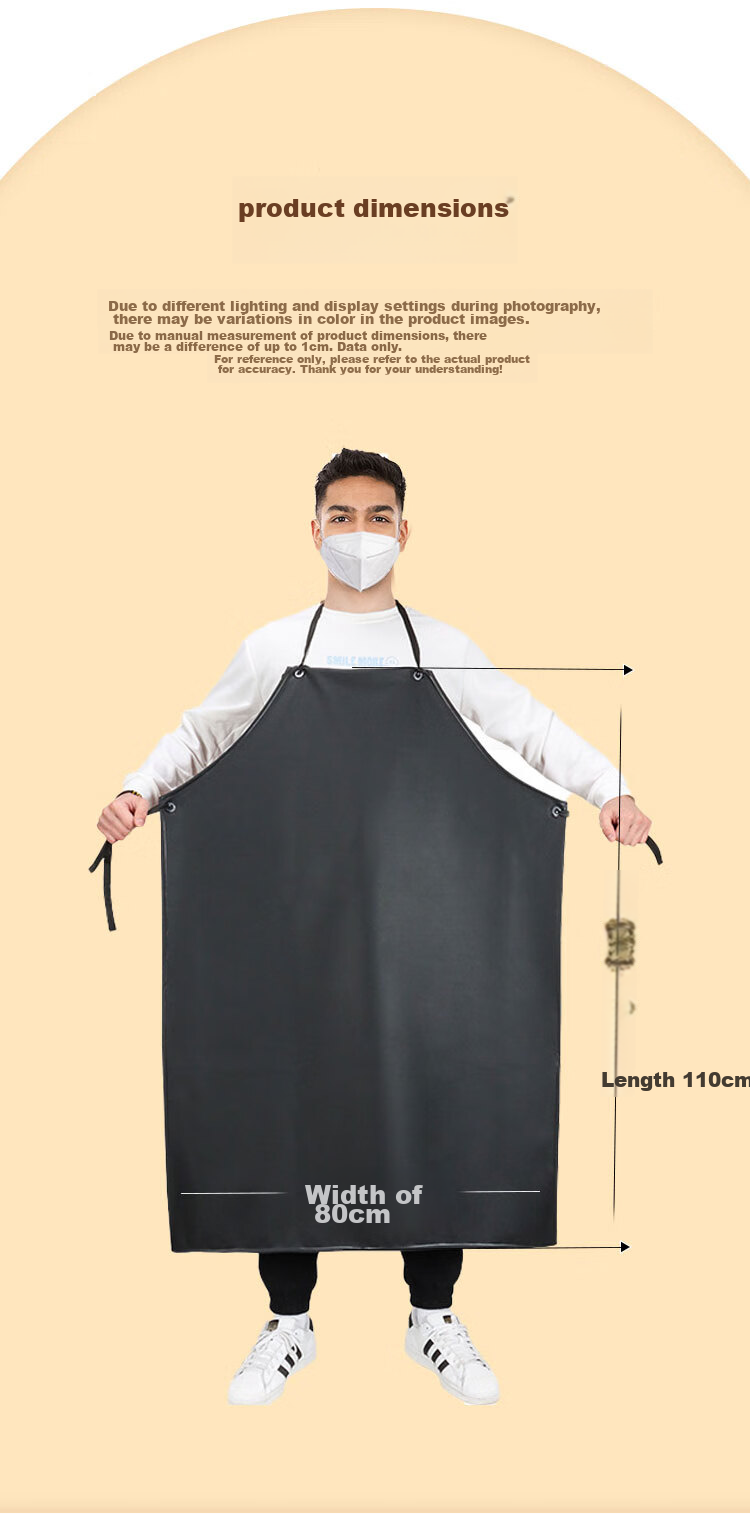 Leyoubaiyi PU Protective Sleeve Covers 5 Pairs Black and Red Composite Waterproof Oil-Resistant Short Kitchen Work Protective Sleeves 3