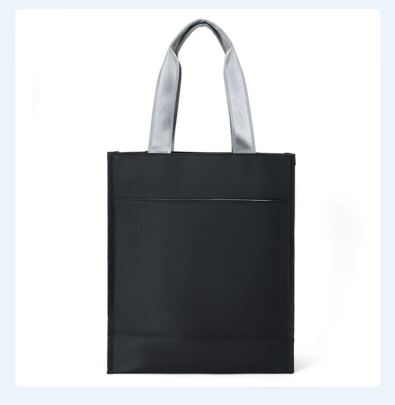 Bailiwen H8123 Blue Vertical Handbag, Student Book Bag, Large Capacity Tutoring Bag, Oxford Cloth Bag, Shoulder Bag, Art Storage Bag, Training Class Art Bag 10
