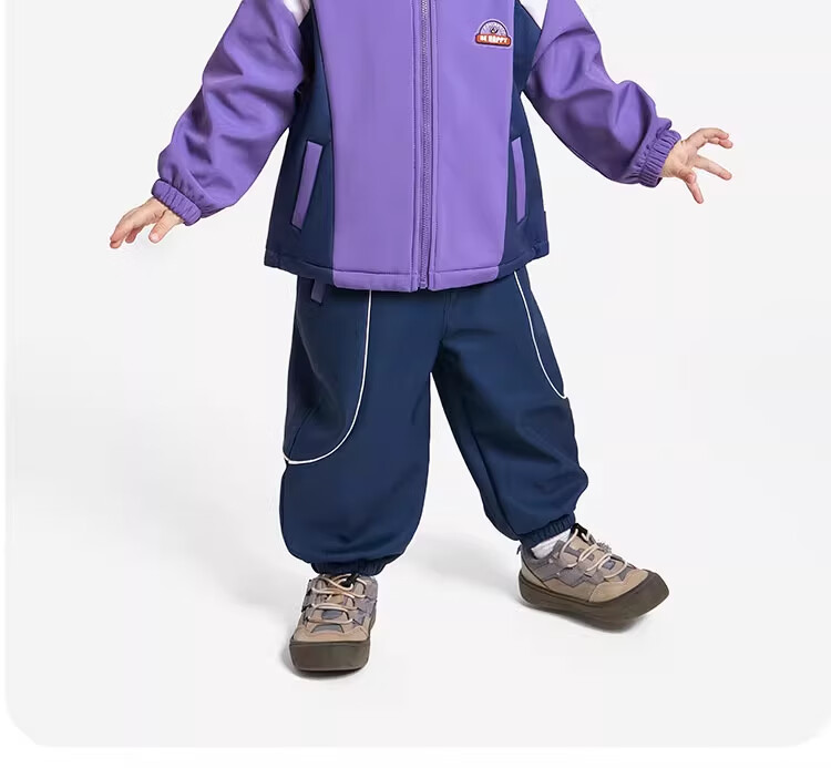 Ciciibear Fleece-Lined Boys' Sweatshirt Set, Children's Autumn And Winter Cardigan, Baby Casual Stylish Sportswear, Cool And Trendy 1