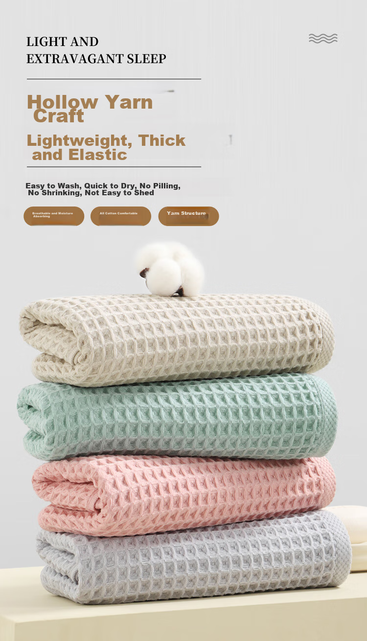 Xinya Towels, Pure Cotton Gauze, Adult Large Towels, 4 Pieces, Quick-Drying, Absorbent, Face Towels, Hair Drying And Bath Towels, 34×74cm 1