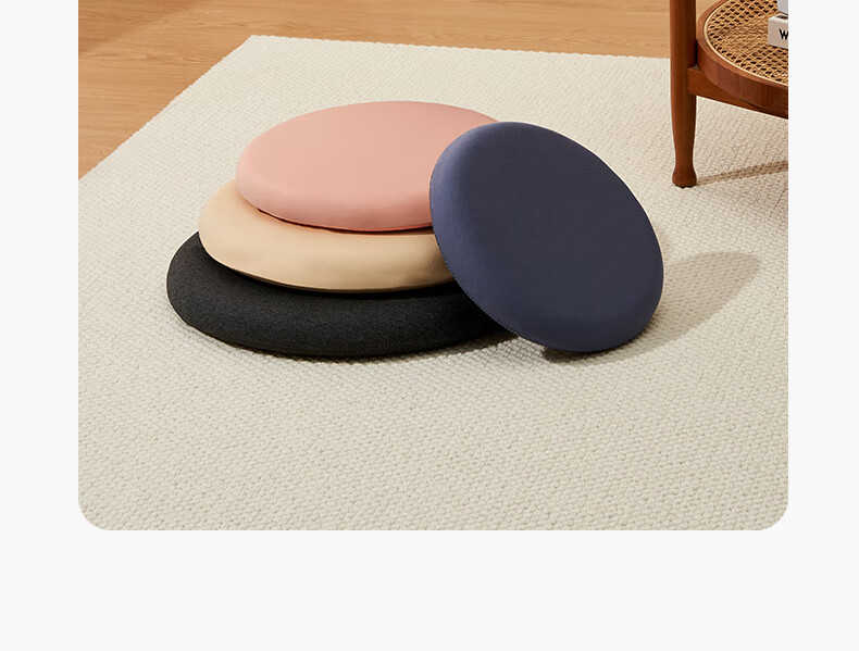 Youtengyouju YOTOK (Japan) Genuine Memory Foam Round Seat Cushion, Tatami Mat, Round Stool Chair Pad, Floor Mat, Car Seat Cushio 29