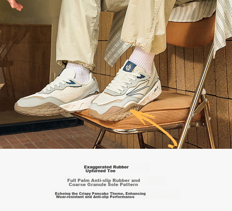 361° Men's Sports Shoes, Suobing 2 Spring And Summer Breathable Retro Thick-Soled Casual Dad Shoes for Men, 672446763 20