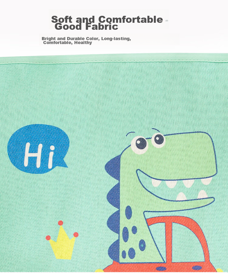 9I9 Baby Pillowcase, Summer Ice Silk Pillow Mat, Cooling Mat for Pillow, Infant Nap Mat, A121 Dinosaur Design, 50*30 Cm 6