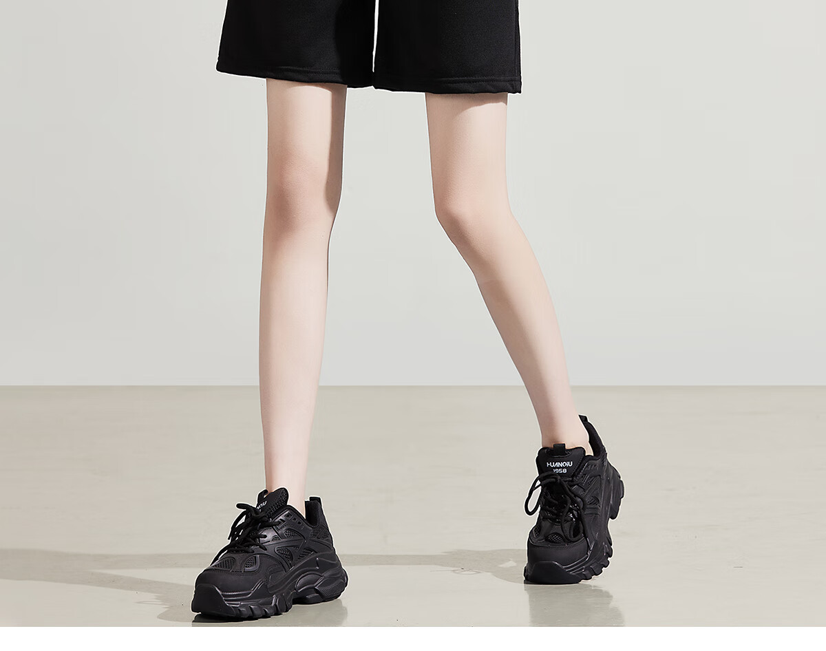 Halo Queen Women's Sports Shorts for Travel, Spring And Summer Casual Student High-Waist Mid-Length Pants, Loose-Fitting Running Shorts HW1KX61 2