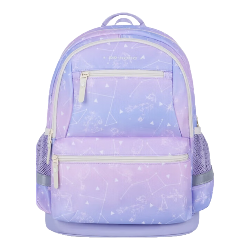 DR·KONG Elementary School Backpack for Grades 3-6, Spine Protection, Load Reduction, Children's Backpack, Gift for Girls, Large Capacity, Ultra-Lightweight, Double Shoulder Bag