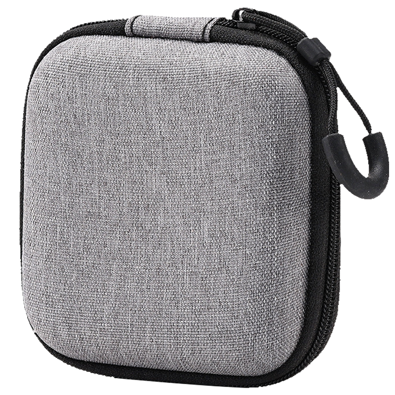 KMaxAI Earphone Storage Case, Portable Travel Organizer for Data Cables And Chargers, Shockproof And Drop-Resistant EVA Earphone Pouch for TWS Bluetooth Headphones, USB Drives, Memory Cards, Compact Digital Accessories Storage Box