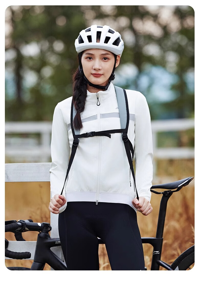 Li-Ning Backpack, Cycling Bag, Bicycle Road Bike Bag, Men's Outdoor Lightweight Hiking Bag, Waterproof Travel Bag for Trekking 16
