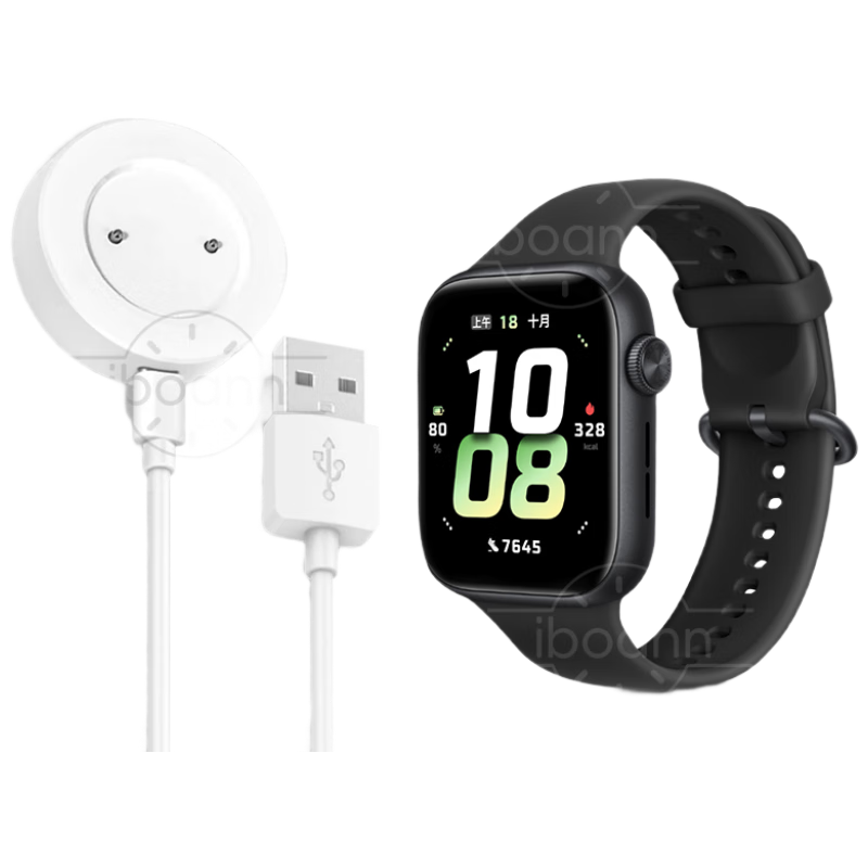 Iboann Compatible Charging Cable for Honor Watch 5, Charging Adapter for GS4, Wireless Magnetic Charging Dock for GS3, Smart Sports Data Cable for Honor Watch 4, Fast Charging Accessories