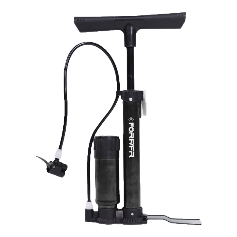 FOREVER Bicycle Pump, Home Use High Pressure Motorcycle Inflator for Electric Bikes And Cars, Universal Air Hose for Basketball, Portable