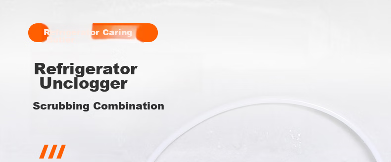 Dipuer Refrigerator Drain Cleaner, Household Water Pipe Cleaning Tool, Cleaning Device, Drainage And Washing Hole Opener, Cleaning And Unclogging Tool 1