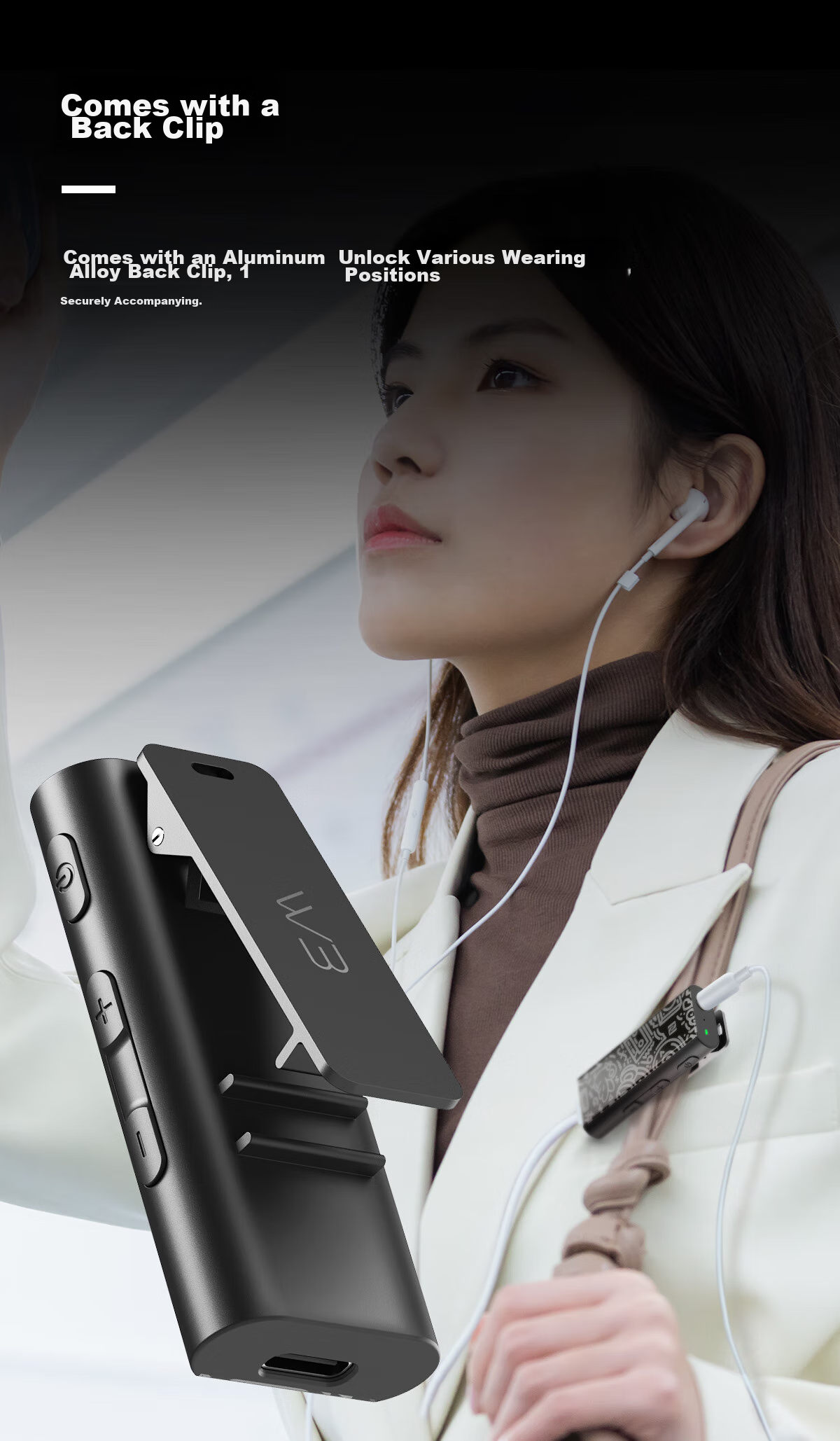 HiBy W3 Second Generation, Haibei Bluetooth Decoding Headphone Amplifier Receiver, Small Tail DAC, Computer Sound Card, Home And Car Use, NFC Pairing, Noise Reduction for Calls, Bluetooth 5.1, Cheese Yellow 13