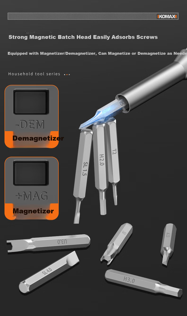 KOMAX Precision Screwdriver Set, Versatile Household Small Screwdriver Kit, Phone And Laptop Cleaning Tool, Disassembly And Repair Tool Set 13