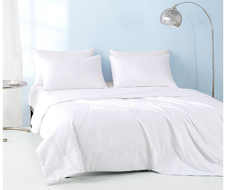 Shuixingjiafang Quilt, Air Conditioning Blanket, Summer Cool Quilt, Class A, Seven-Hole Fiber, Double Bed Summer Quilt, Approximately 3.6 Jin, 220*240cm, Pink 2