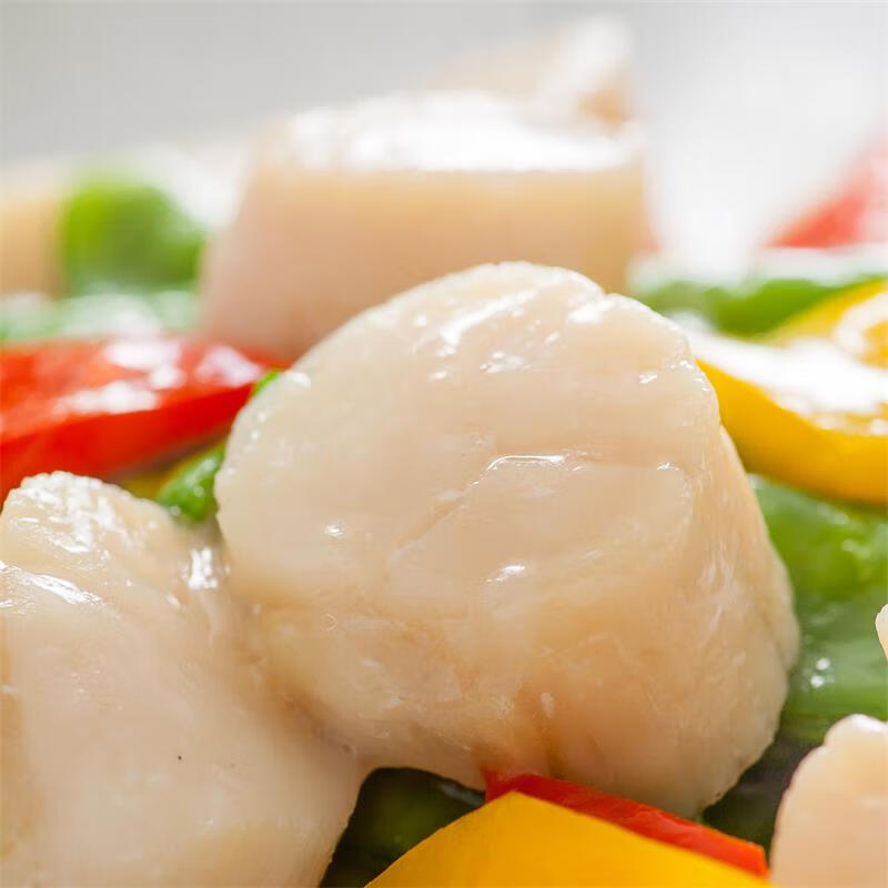 獐子岛 冷冻扇贝柱250g 新鲜帆立贝柱瑶柱 海鲜水产贝类火锅食材原料