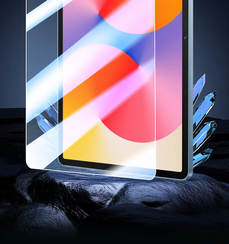 ESCASE Tempered Glass Screen Protector for Huawei MatePad SE, Compatible with 11-Inch 2024 Model Active Edition Tablet, Protective Film with High Definition, Shatterproof And Scratch-Resistant 2