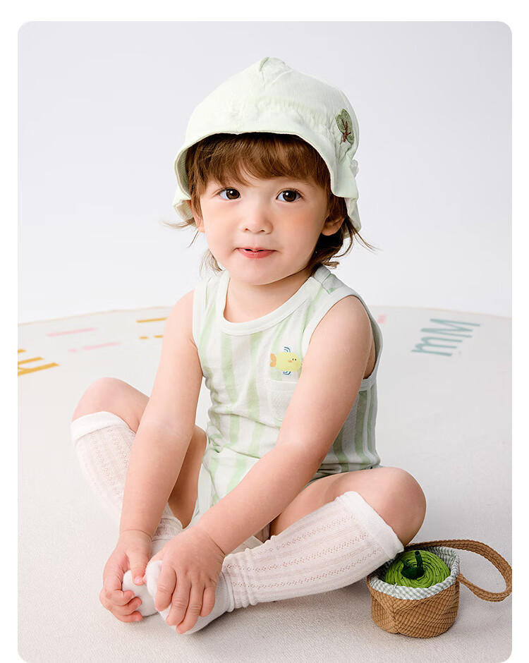 BALABALA Children's Clothing, Baby Triangle Onesie, Pure Cotton Infant Romper, 2026 New Summer Two-Piece Set, Soft Cute Stylish Outfit 10